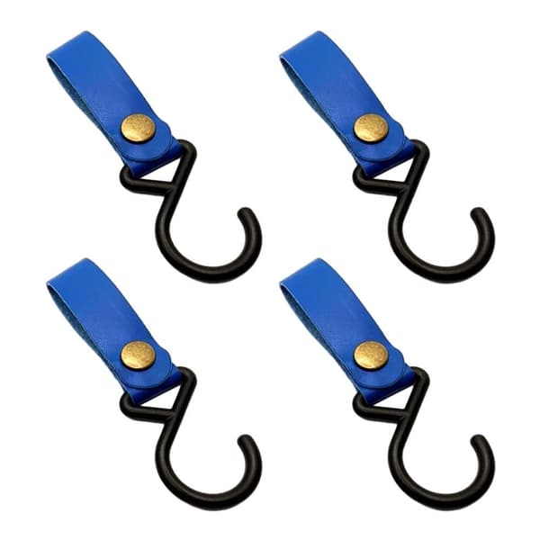4st PU-läderkrokar Campingstativ 2 2 2