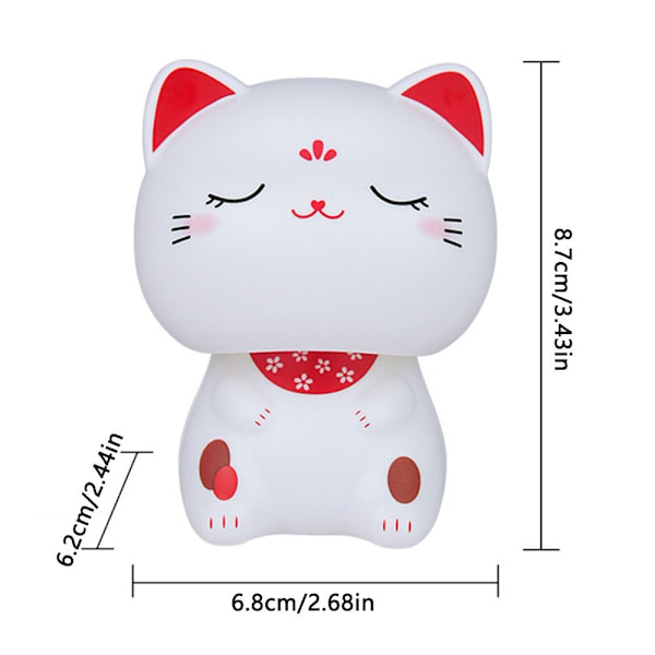 Lucky Cat Form nickar Lucky Cat AA A