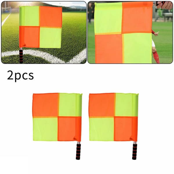 2st domarflaggor Fotbollsträningsflaggor 2 2