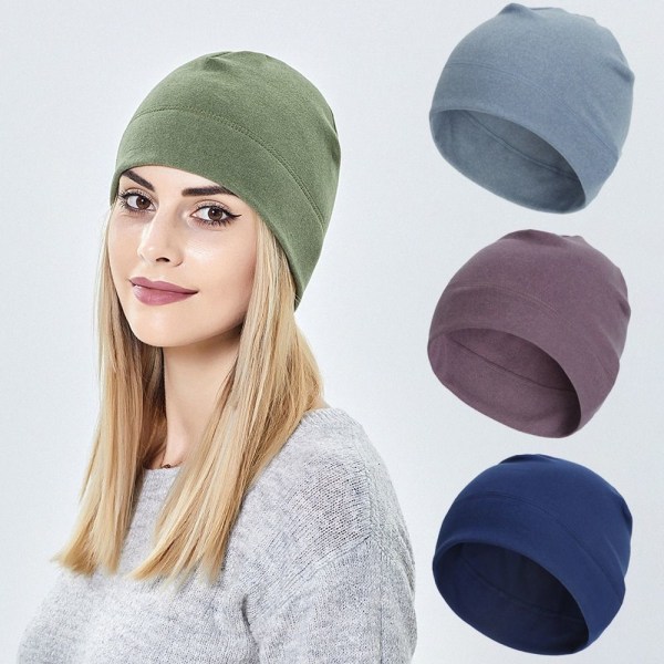 Vinterbeanie tyk kasket LILLA purple