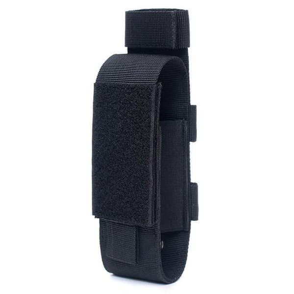 Tactical Molle -pidike, taskulamppu, nylonpussi 8 8 8