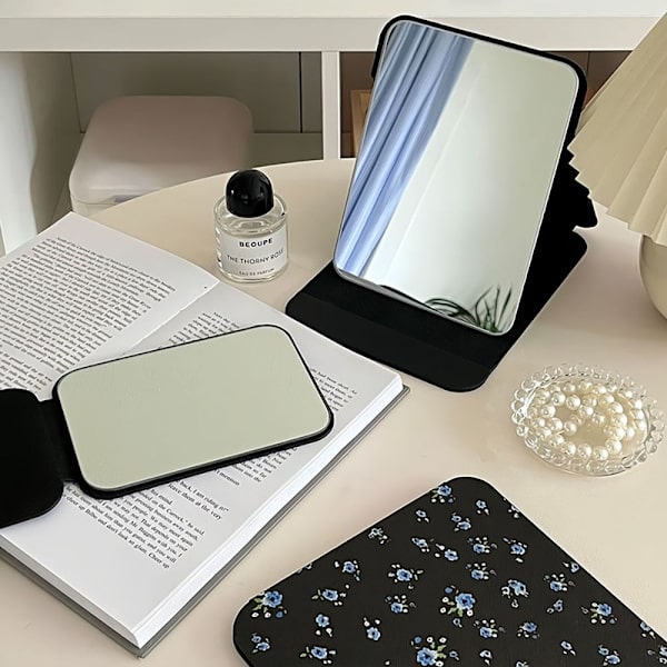 Folding Mirror Makeup Mirror Desktop Mirror