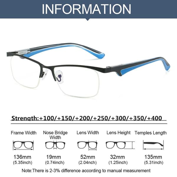 Lukulasit Silmälasit BLUE STRENGTH 100 Blue Strength 100
