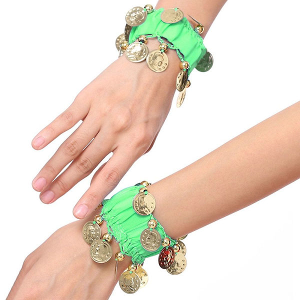 1 par Magdansarmband Wristlet GUL Yellow