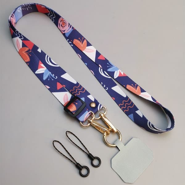 Crossbody Cell Phone Lanyard Mobiltelefonstrop E E E