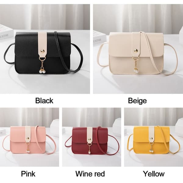 Håndveske Mini Square Bag BEIGE beige