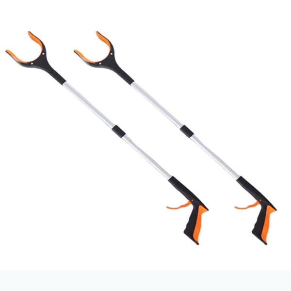 1/2 styks affaldsplukker Grabber Reacher ORANGE B B ORANGE B-B