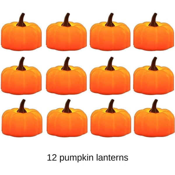 12 ST LED Pumpa Candle Light 2 2 2