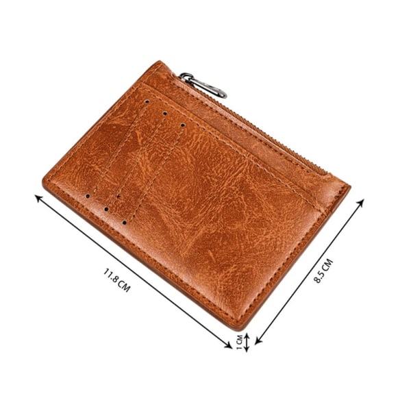 Korttaske Zero Wallet BRUN brown