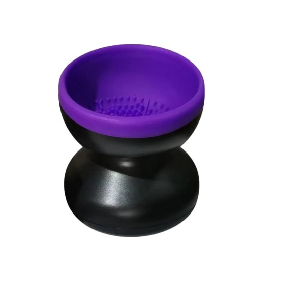 Meikkiharjan puhdistuskoneen kosmeettinen harjapuhdistustyökalu PURPURIA Purple