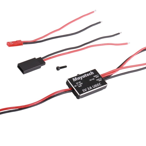 UBEC DC-omvandlare Step Down-modul RÖD UBEC 12V 3A UBEC 12V 3A Red UBEC 12V 3A-UBEC 12V 3A