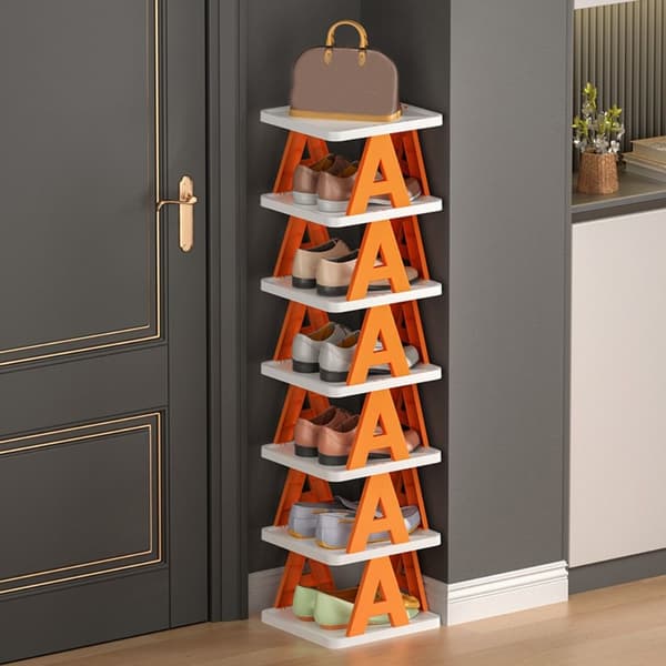 Stablebart skostativ Skooppbevaringsorgan ORANGE 2 LAYER 2 Orange 2 Layer-2 Layer