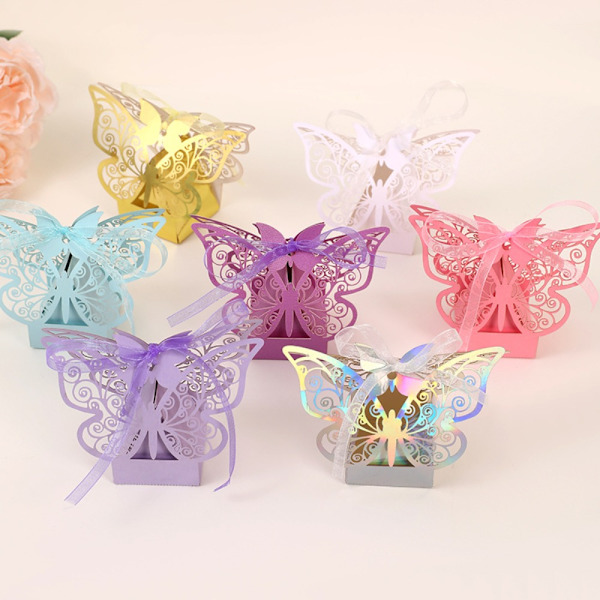 50 kpl Lahjarasiat Candy Chocolate Box PUNAINEN PUNAINEN Red