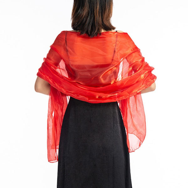 Aftenkjoler Sjal Lady Cape Wraps ROSE RED ROSE RED Rose Red