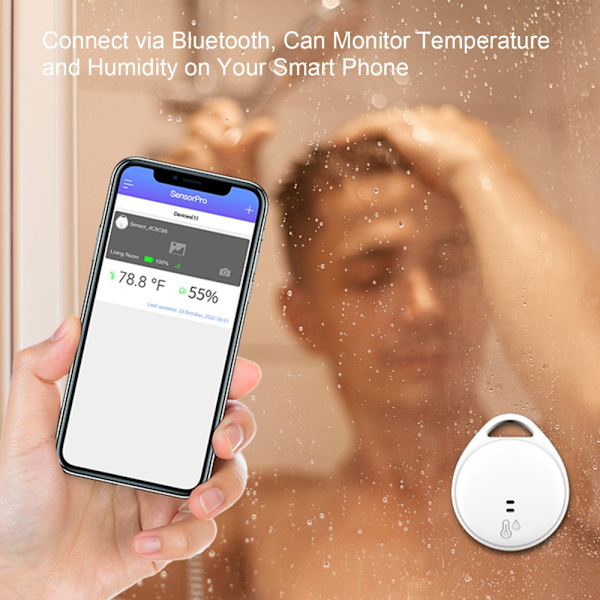 Temperatursensor Fuktighetssensor Trådlös termometer