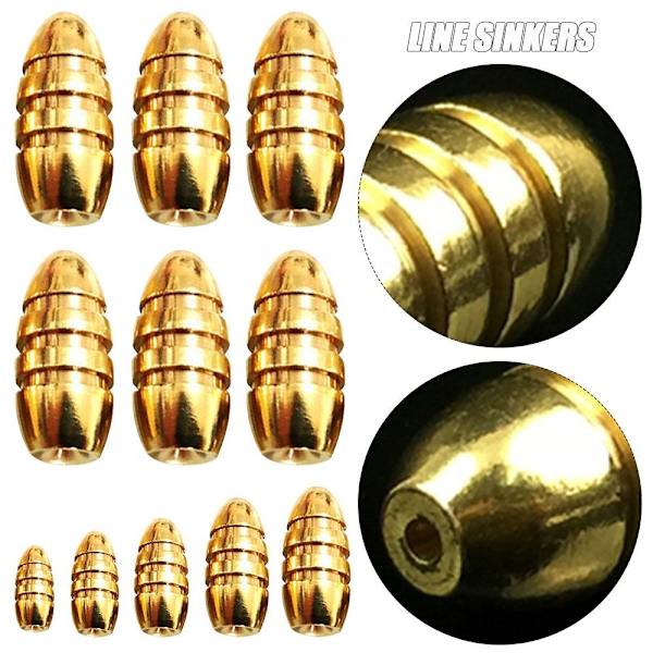 10stk/parti Kobber Fiskebly fall Messing 1,8G 1,8G 1.8G