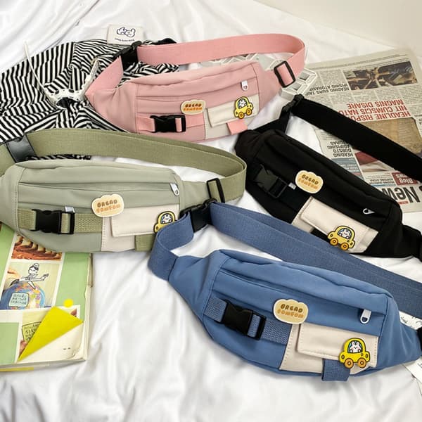 Fanny Pack Brystveske BLÅ blue