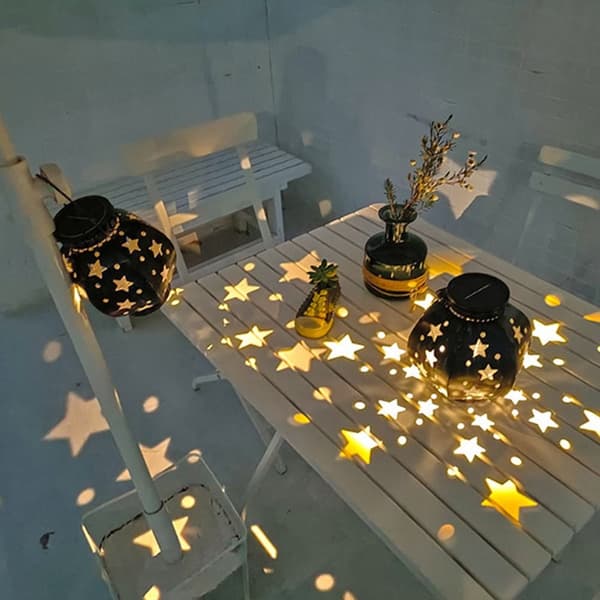Solar Lights Led BLÅ blue