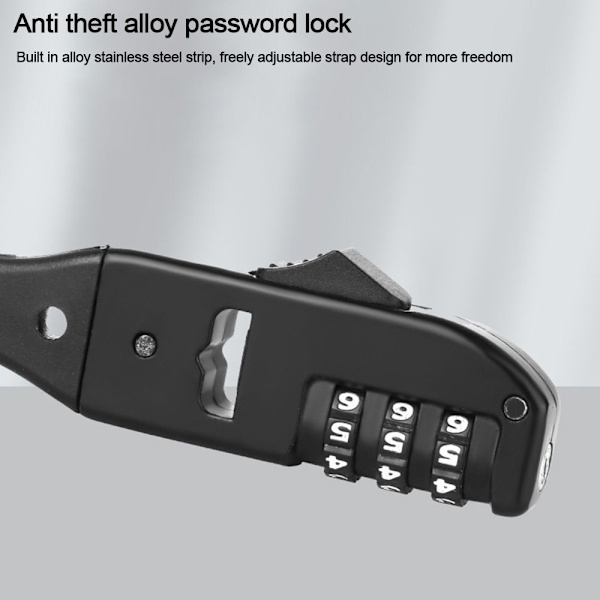 Cykel Password Tie Lock Cykelkombinationslås STYLE2 style2