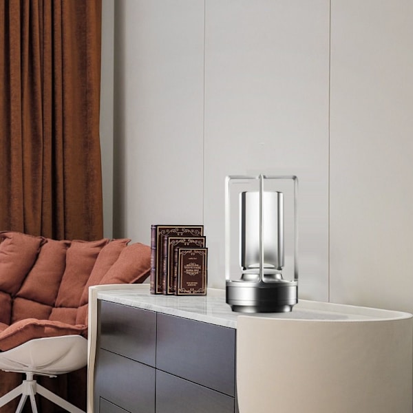 Krystal Lampe Bordlampe SORT Black