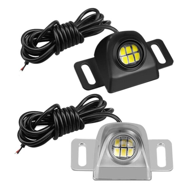 Bil LED Baklys LED Backup Tail BLACK Black