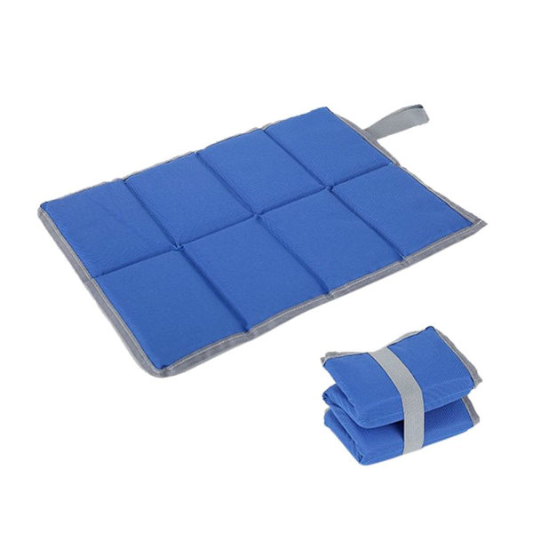 Kokoontaittuva retkeilymatto SININEN blue