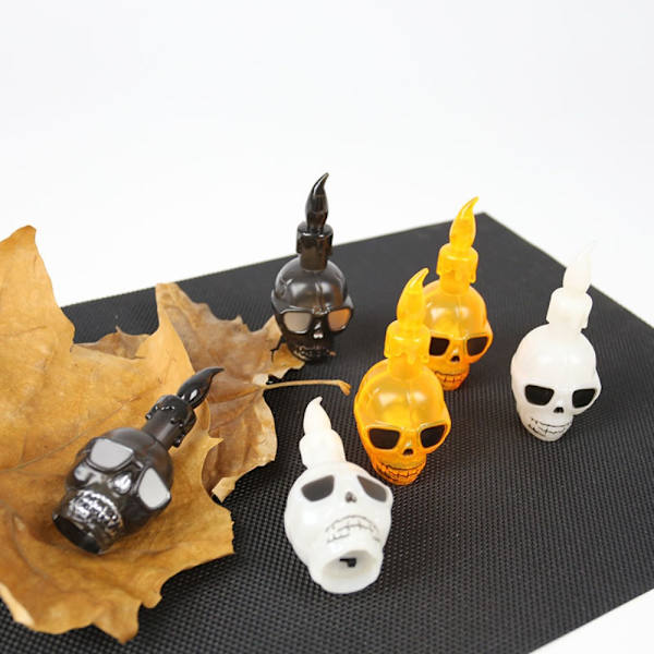 Halloween-kallovalo Elektroninen lamppu ORANSSI orange