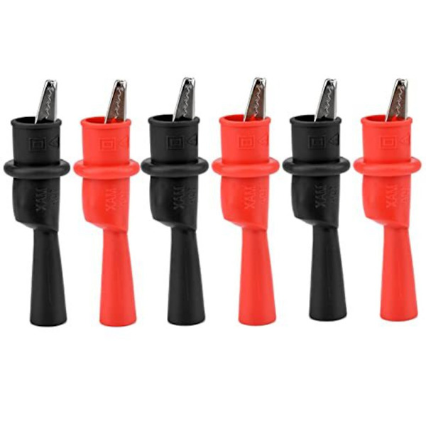Multimeter testkablar Alligator Clips testkablar