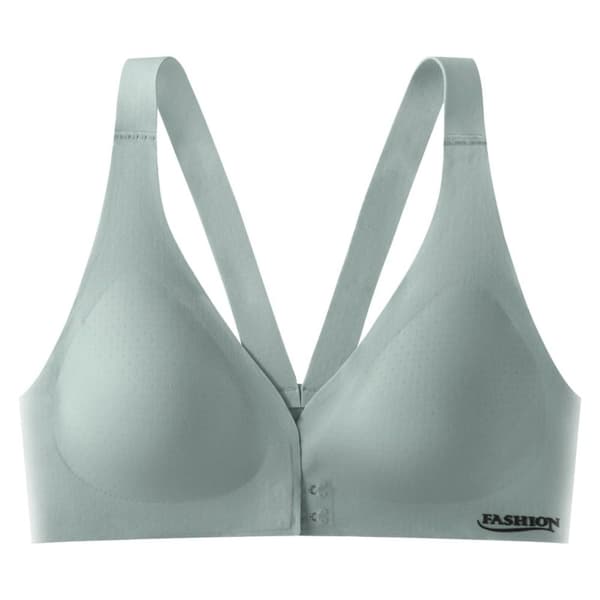 Front Spänne BH Plus Size BH BLÅ XL blue XL