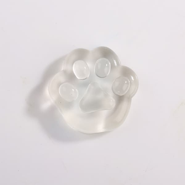 10 kpl Ice Block Stressipallolelu Decompression Ice Cube Transparent Cat Paw