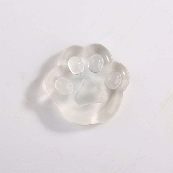 10 st Ice Block Stress Ball Toy Dekompression Ice Cube Transparent Cat Paw
