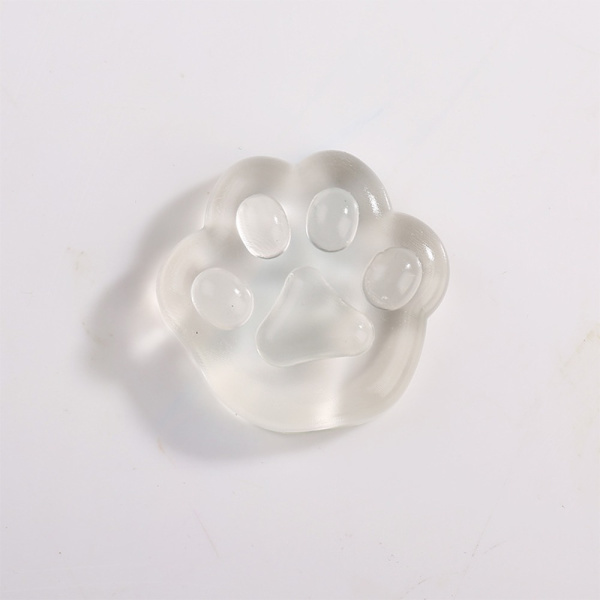 10 Stk Isblok Stressbold Legetøj Dekompression Isterning Transparent Cat Paw