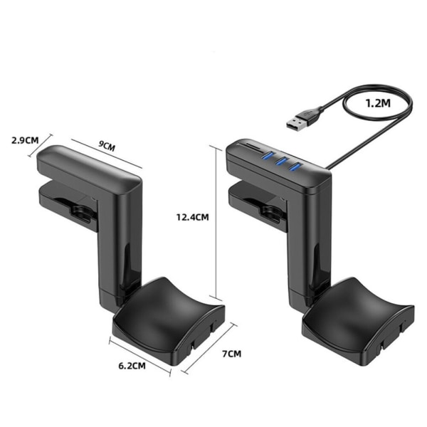 Hörlursstativ Desktop Headset-hållare STABD ENDAST STABD Stabd Only