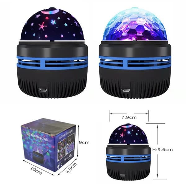 Led Disco Light Scenlampa 1 1 1