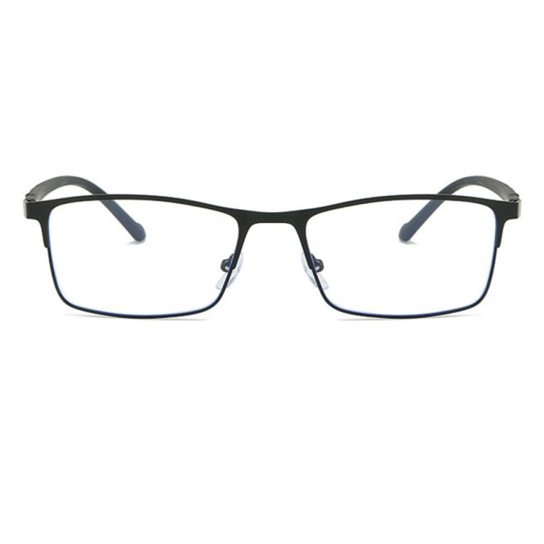Anti-Blue Light Glasögon Myopia Glasögon SVART STYRKA -100 black Strength -100