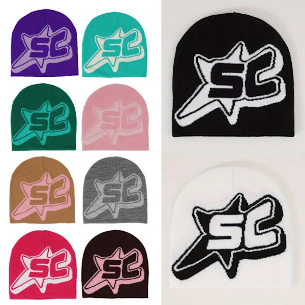 Hip Hop Cap Neulotut hatut ROSE rose