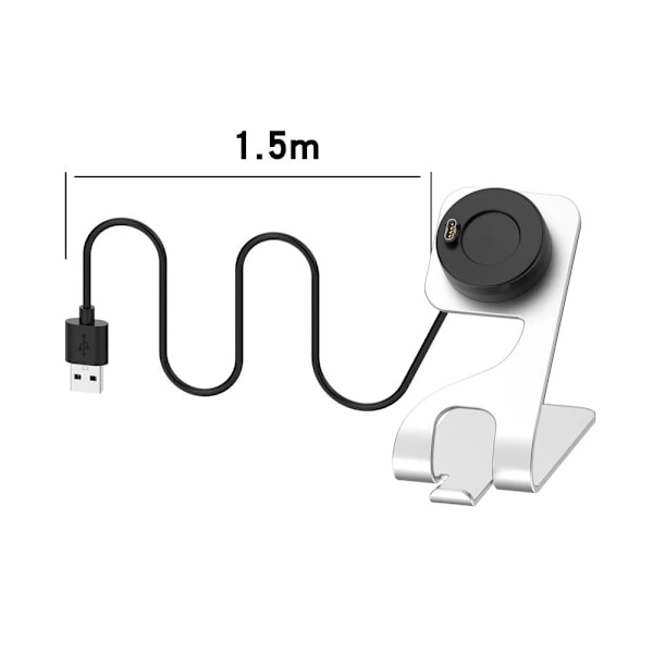 Til Garmin Smart Watch Charging Dock GRÅ grey
