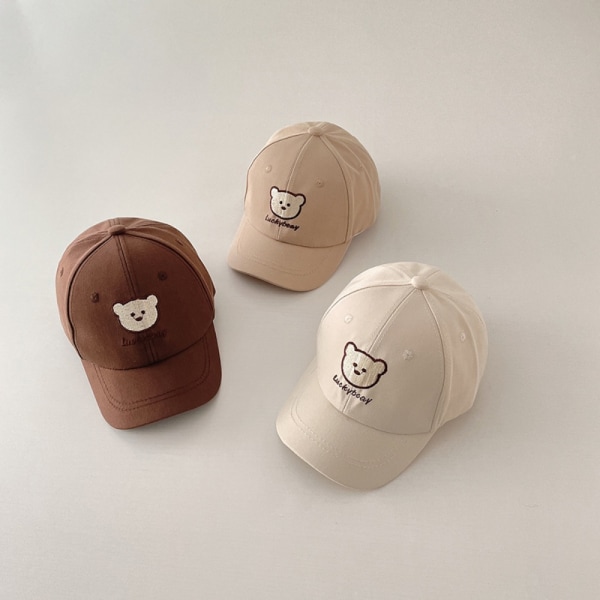 Baseballcap Søte hatter KHAKI B B khaki B-B