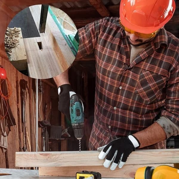 Firkantet hull boreskruebitsføring 6MM 6mm
