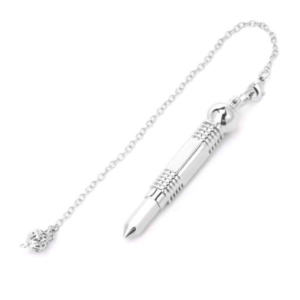 Reiki Pendulum Pendant Pendule Reiki SILVER Silver