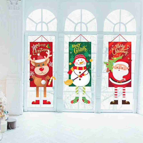 Jul Dörrbanner Fönsterskylt Banners STYLE 5 STYLE 5 Style 5