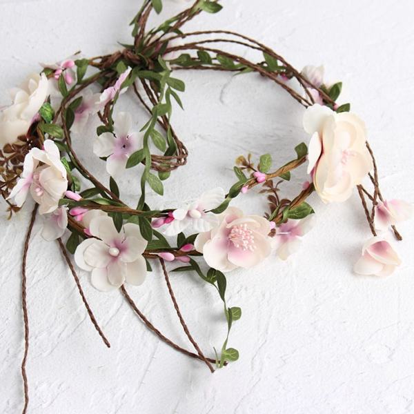 Blomster pannebånd Bohemia Wreath A A A