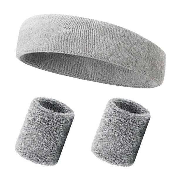 1 sett Wrist Wraps Armbånd GRÅ Grey