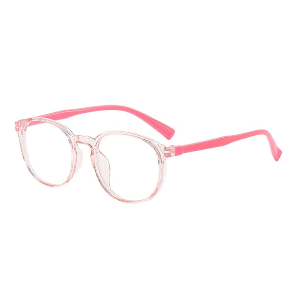 Barnens Anti-Blått Ljusglasögon Runda Glasögon ROSA Pink