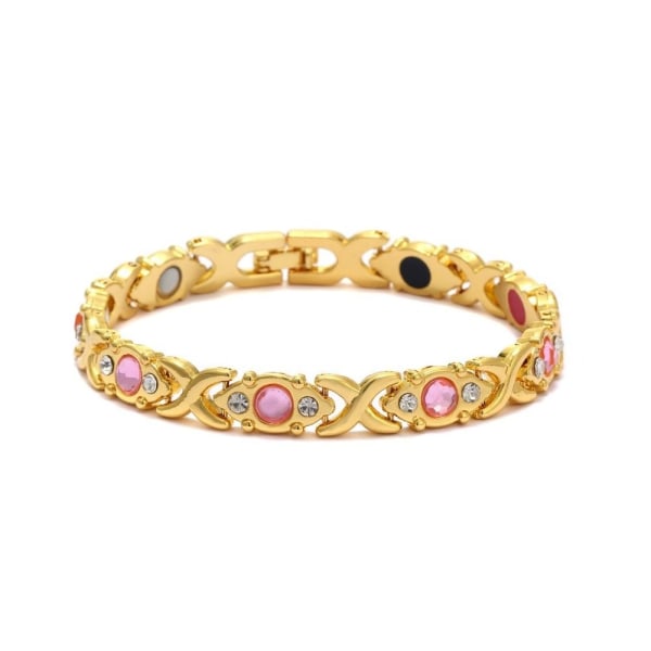 Magneettiset rannerenkaat Menopause Reliving Rannekoru GOLD Gold