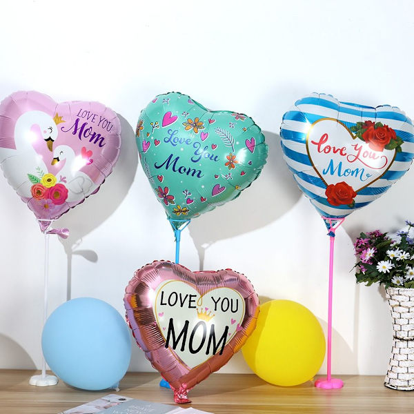 Hyvää äitienpäivää Foil Helium Ilmapallot E E E