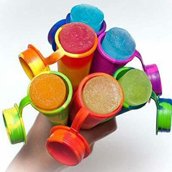 2/6 STK Ice Pop Forme Silikone Popsicle Form D D D