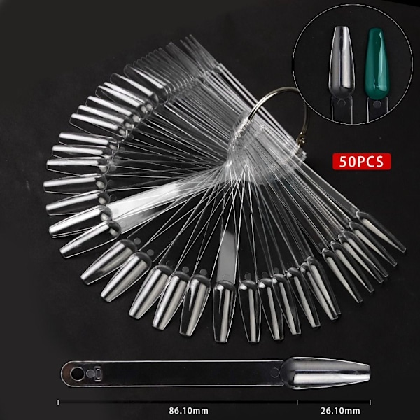Nail Display Sticks Practice Display Nail Tip Stick D2 D2 D2