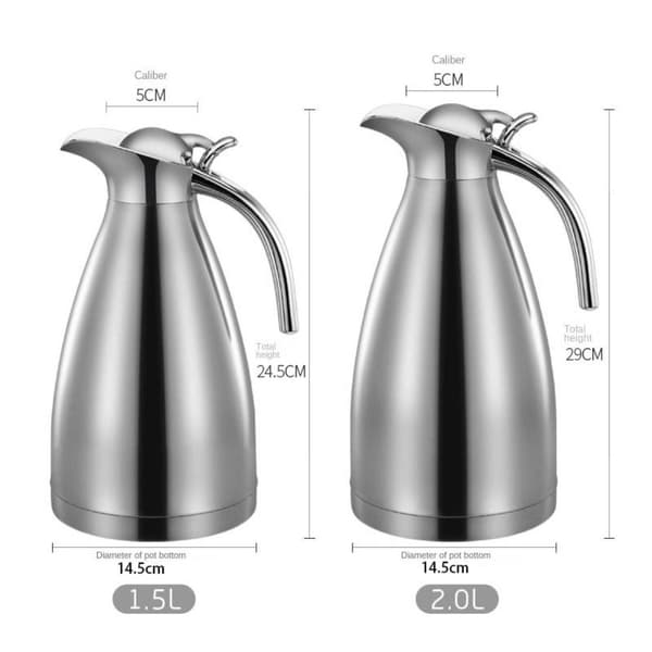 Thermal kuumavesipullo SILVER 2L Silver 2L