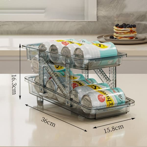 Sodaburk Dispenser Sodaburk Organizer LJUSBLÅ 2ST 2ST Light Blue 2PCs-2PCs